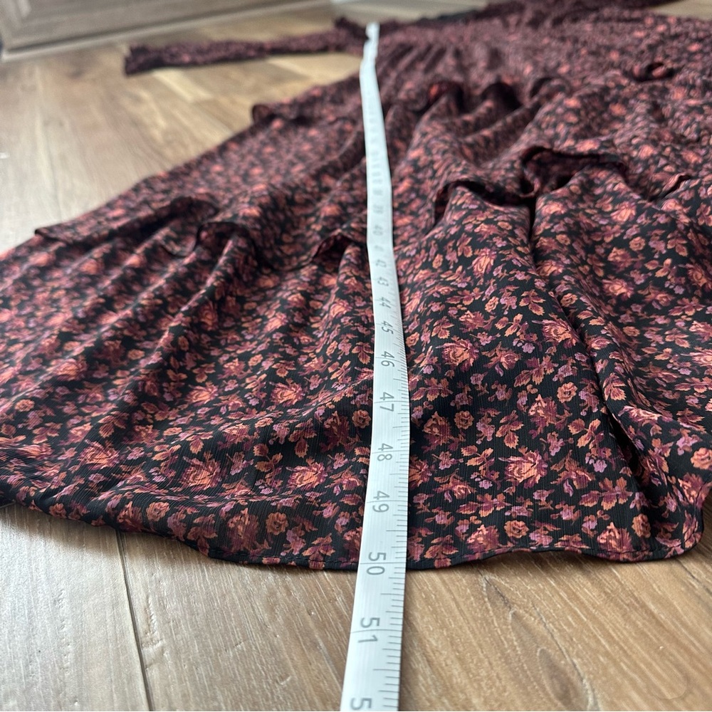 Madewell Georgette Tiered Maxi Dress Ruffle Cottagecore Fairy Boho Medium NWOT - Picture 11 of 13